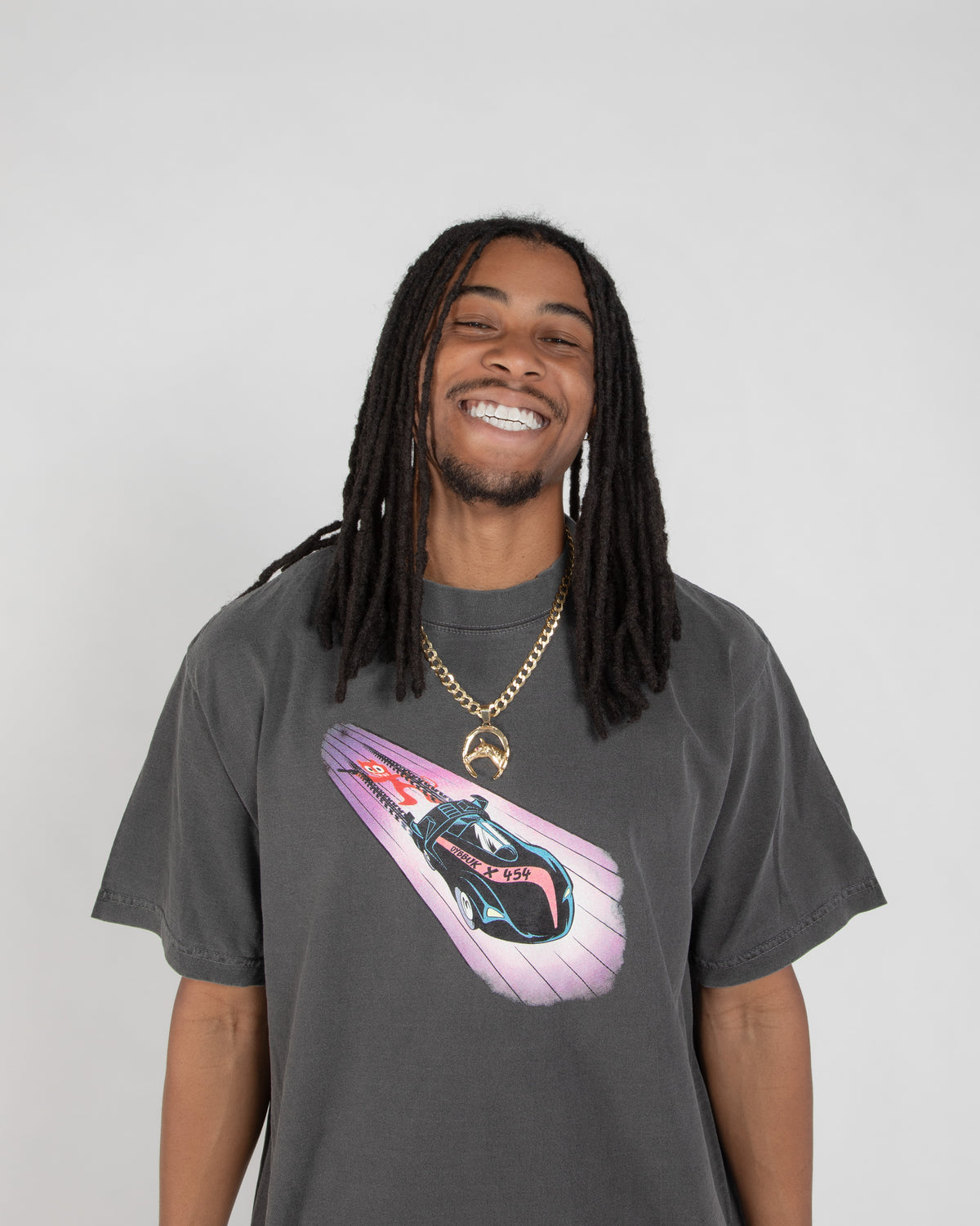 454 RACER TEE (VINTAGE BLACK)