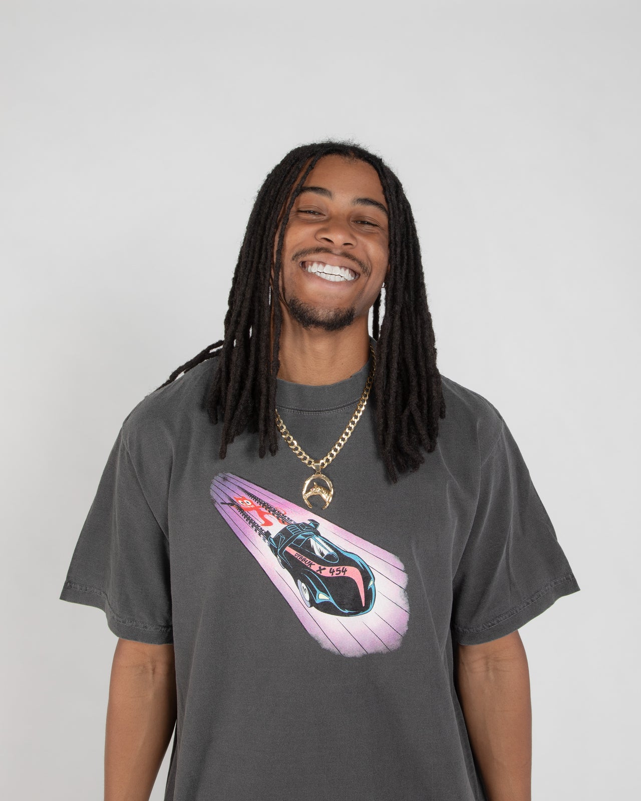 454 RACER TEE (VINTAGE BLACK)