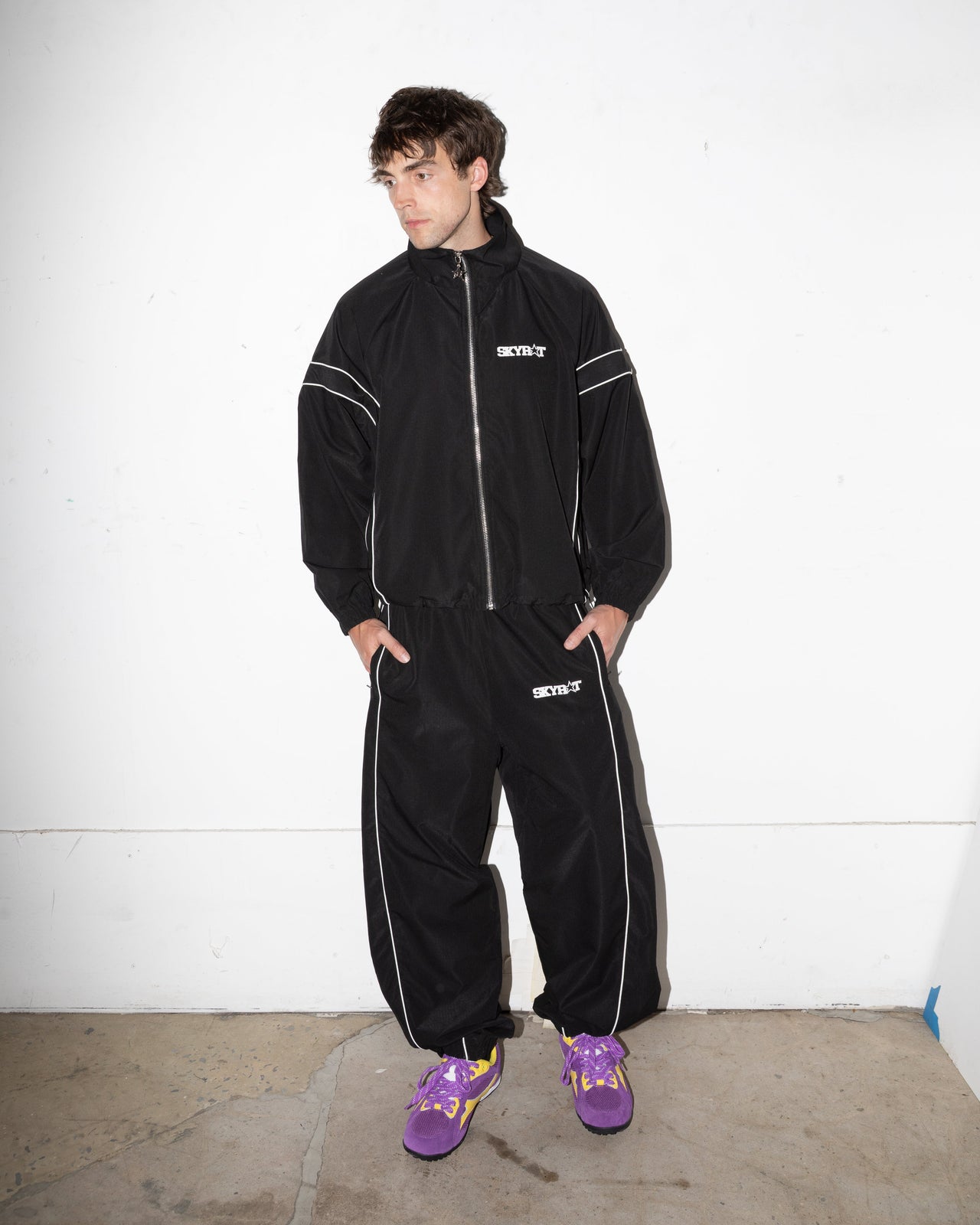 PIPE DREAM TRACK PANT (BLACK)