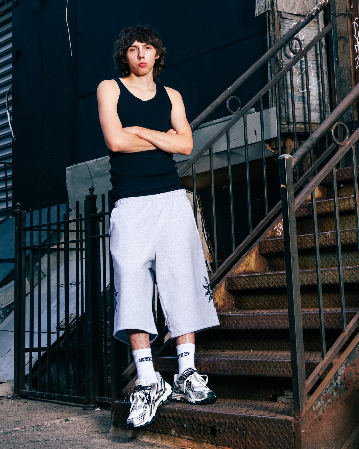 REST SHORTS (GREY)
