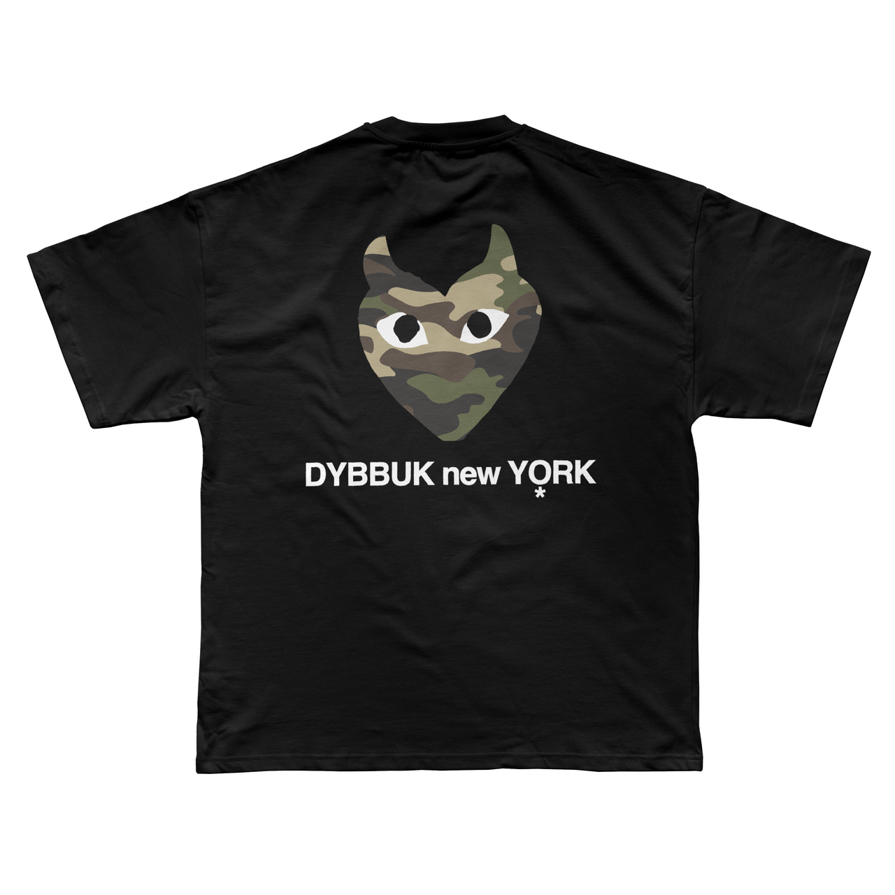 DES DYBBUK CAMO TEE (BLACK)