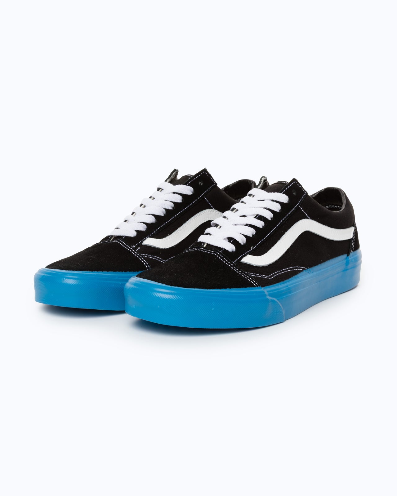 BLUE RASPBERRY VANS (BLACK)