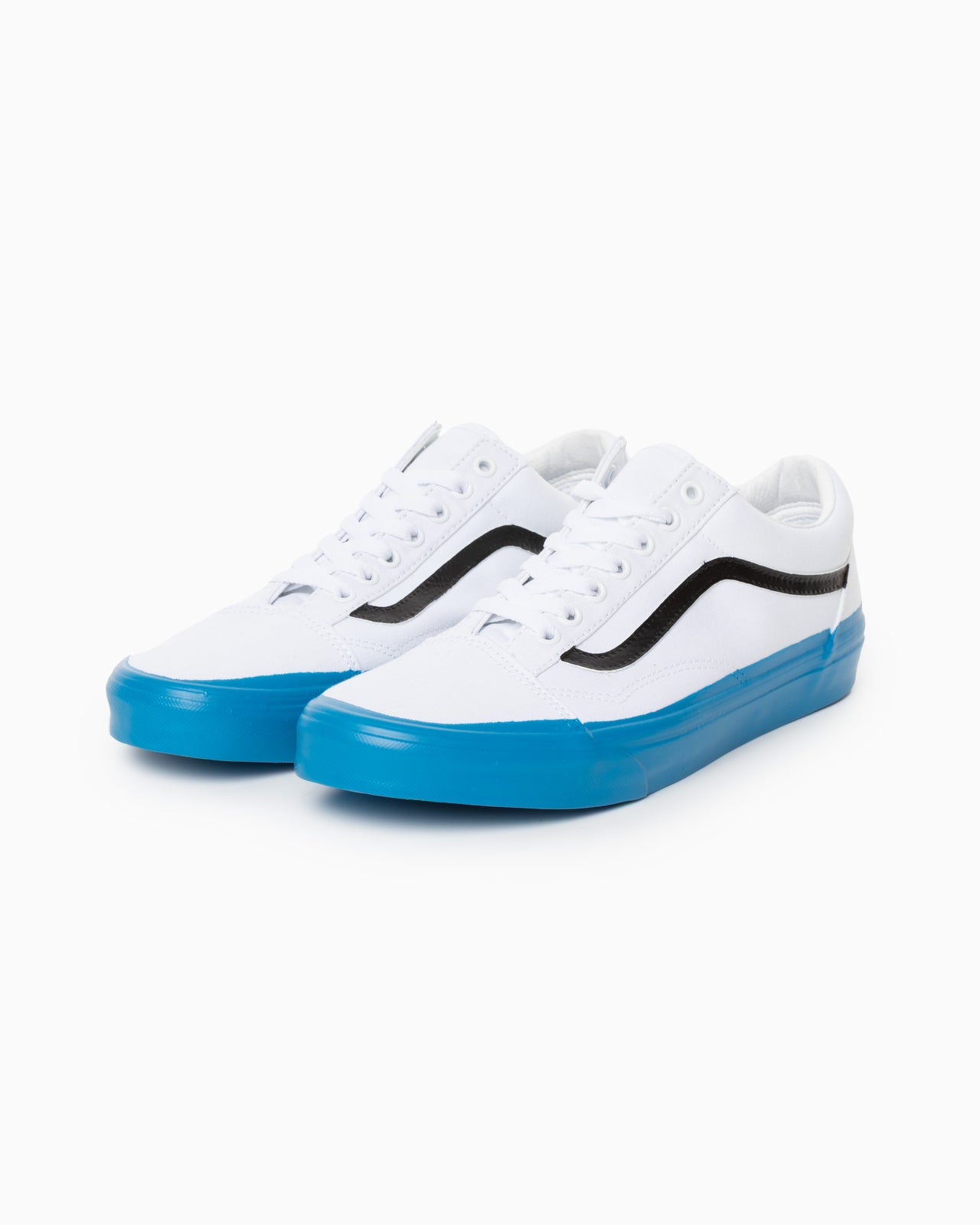 BLUE RASPBERRY VANS (WHITE)
