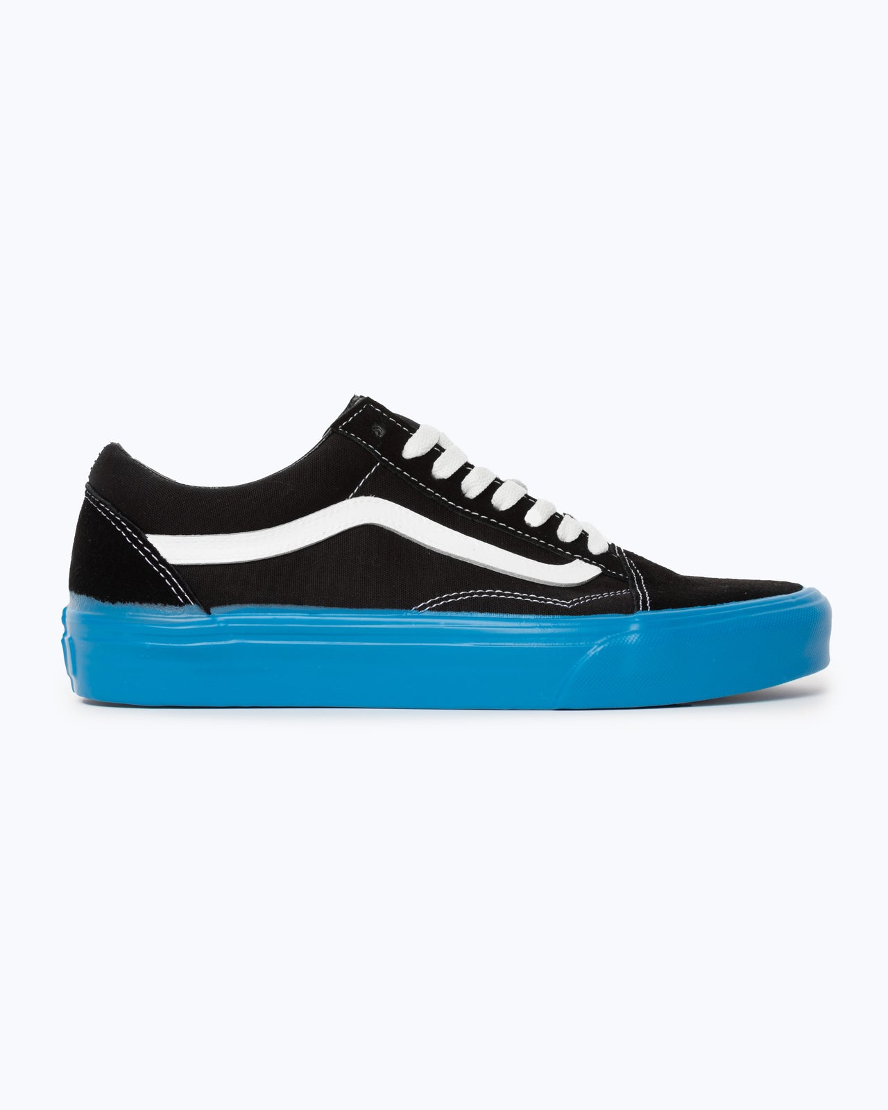 BLUE RASPBERRY VANS (BLACK)