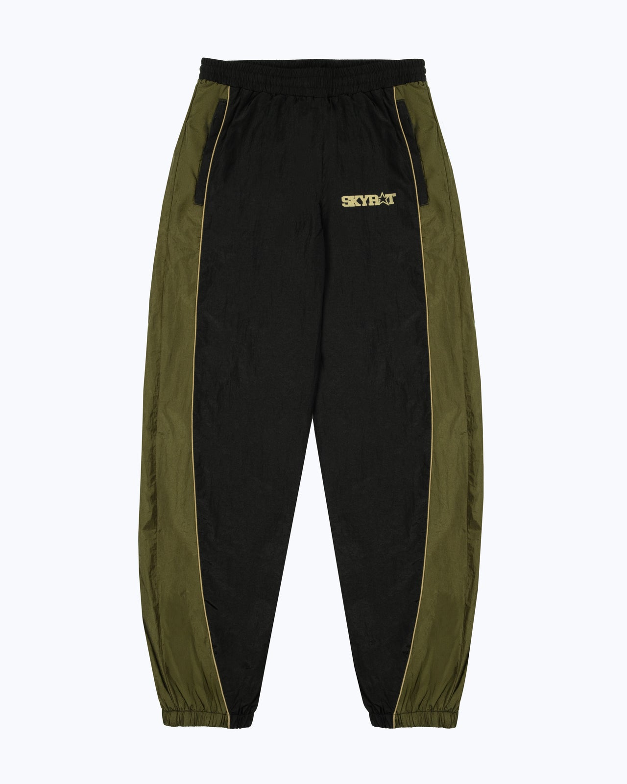PIPE DREAM TRACK PANT (BLACK/ARMY)