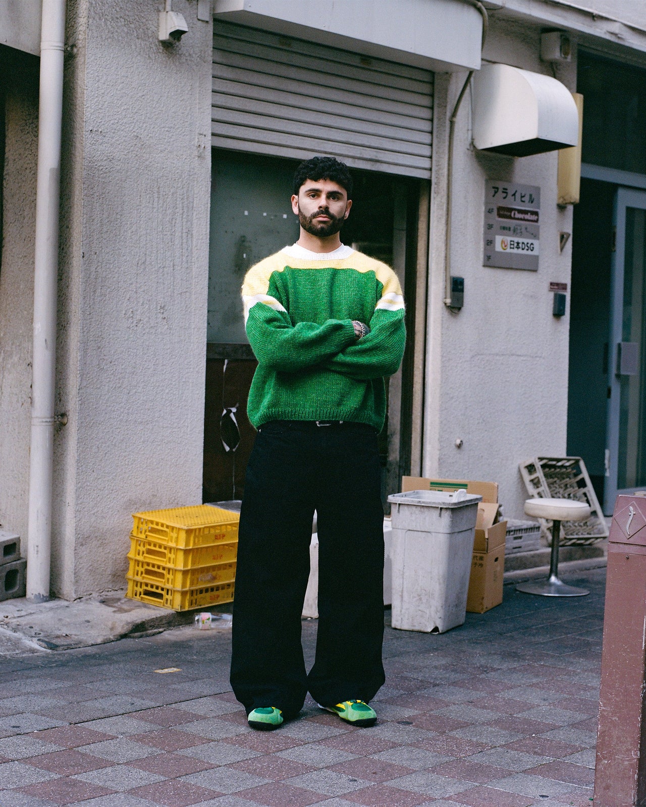 JERSEY KNIT SWEATER (1/1)