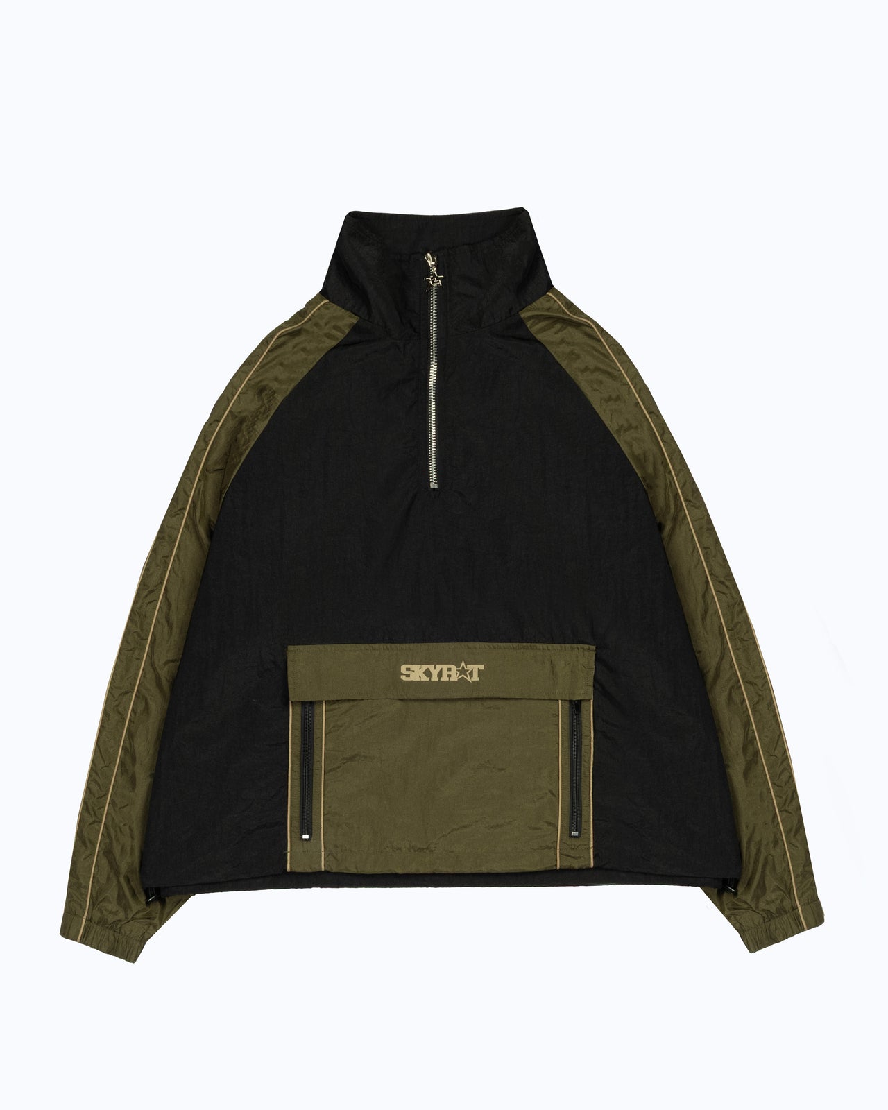 ZONE TRACK JACKET (BLACK/ARMY)
