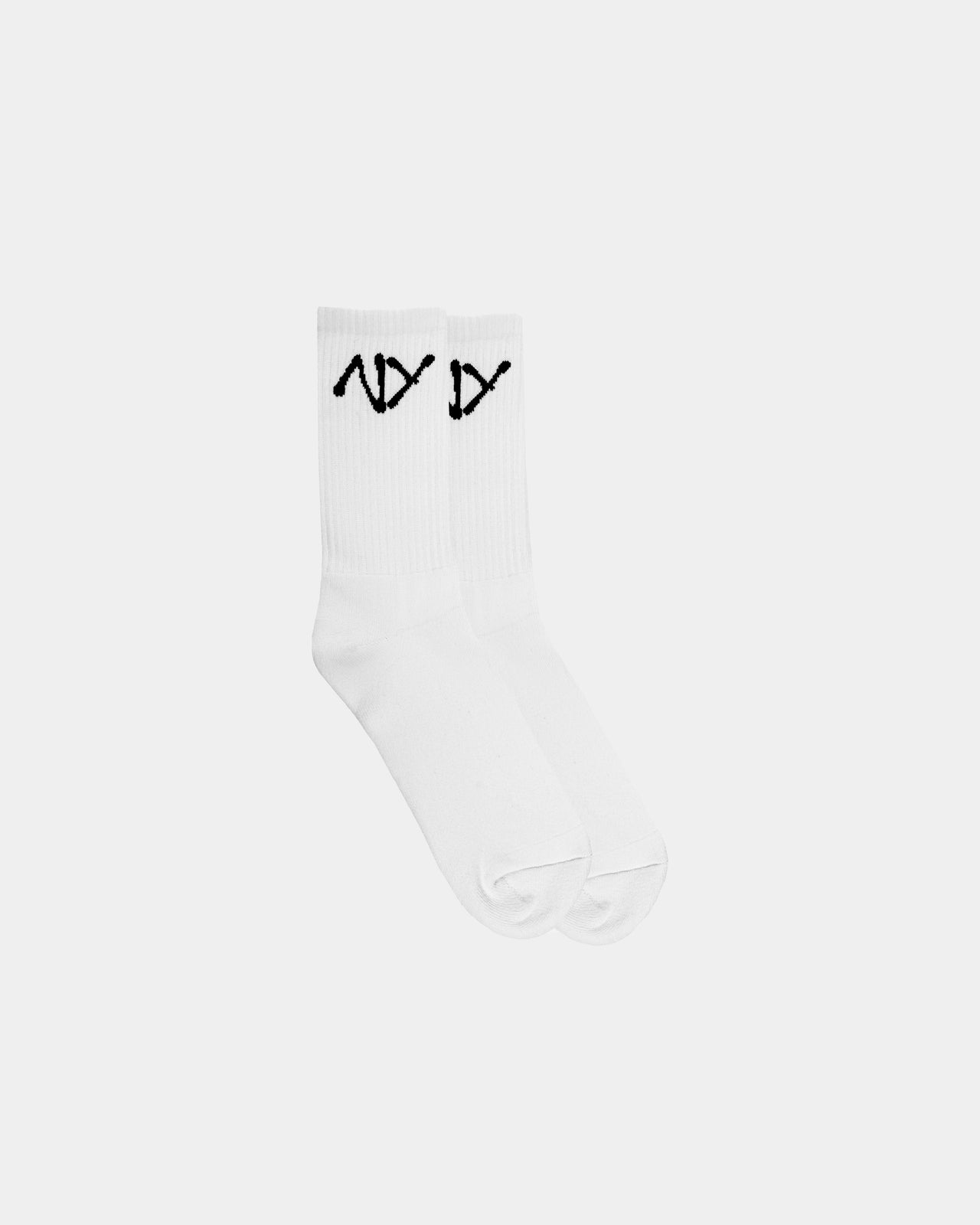 NY SOCK (WHITE/BLACK)