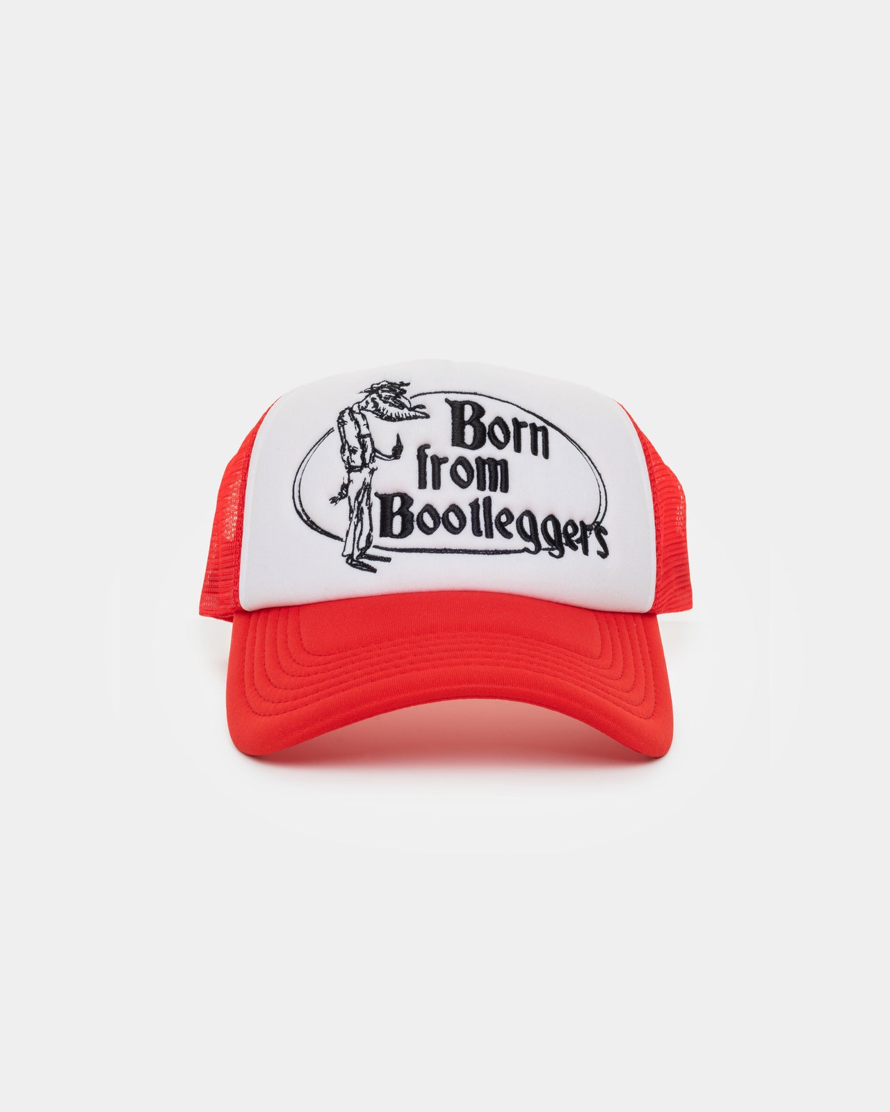 BORN FROM BOOTLEGGERS TRUCKER (RED)